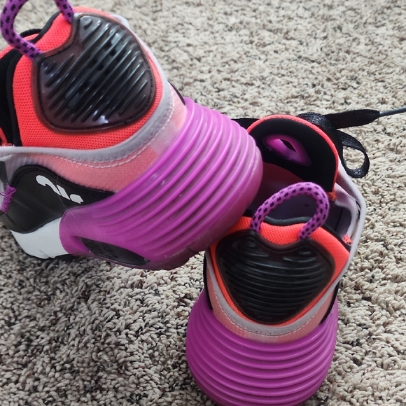 Pink and Purple Athletic Sneakers - Picture 4 of 8